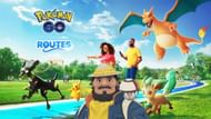 Mateo appears at Route's endpoint (Image via Niantic)